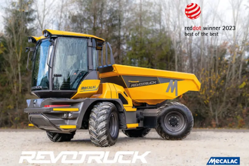 Mecalac Revotruck osvaja Red Dot Design Award 2023