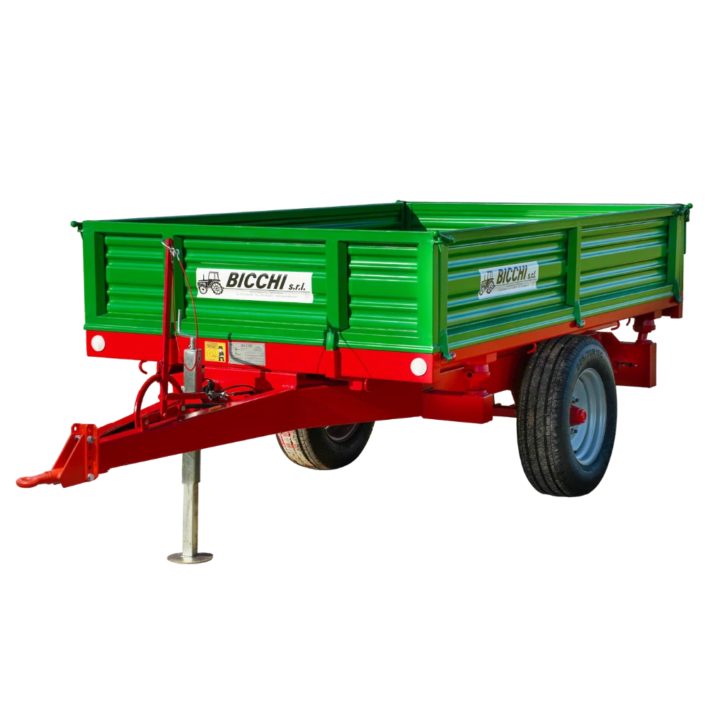 Kmetijska prikolica enoosna Bicchi PKE 2.7 T